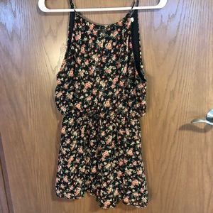 LUSH floral romper